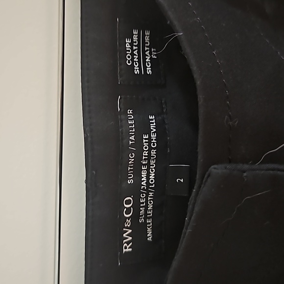 RW&CO Limitless Slim Ankle Curvy Pant - 2 - Picture 5 of 10